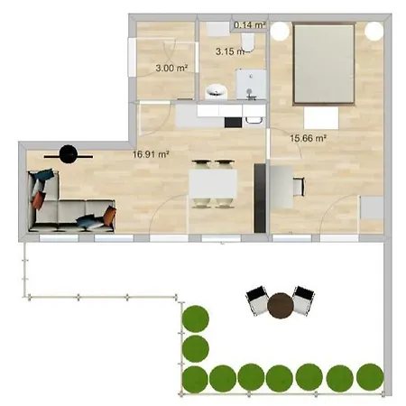 Apartment Terrace By Bestchoice - Free Parking - Self Check-in Graz